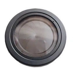 Adjustable 1.5-26mm Iris Diaphragm Mounting thread M30 to M37 DIY Retrofit night vision Adapter Ring with Tempered Glass Lens