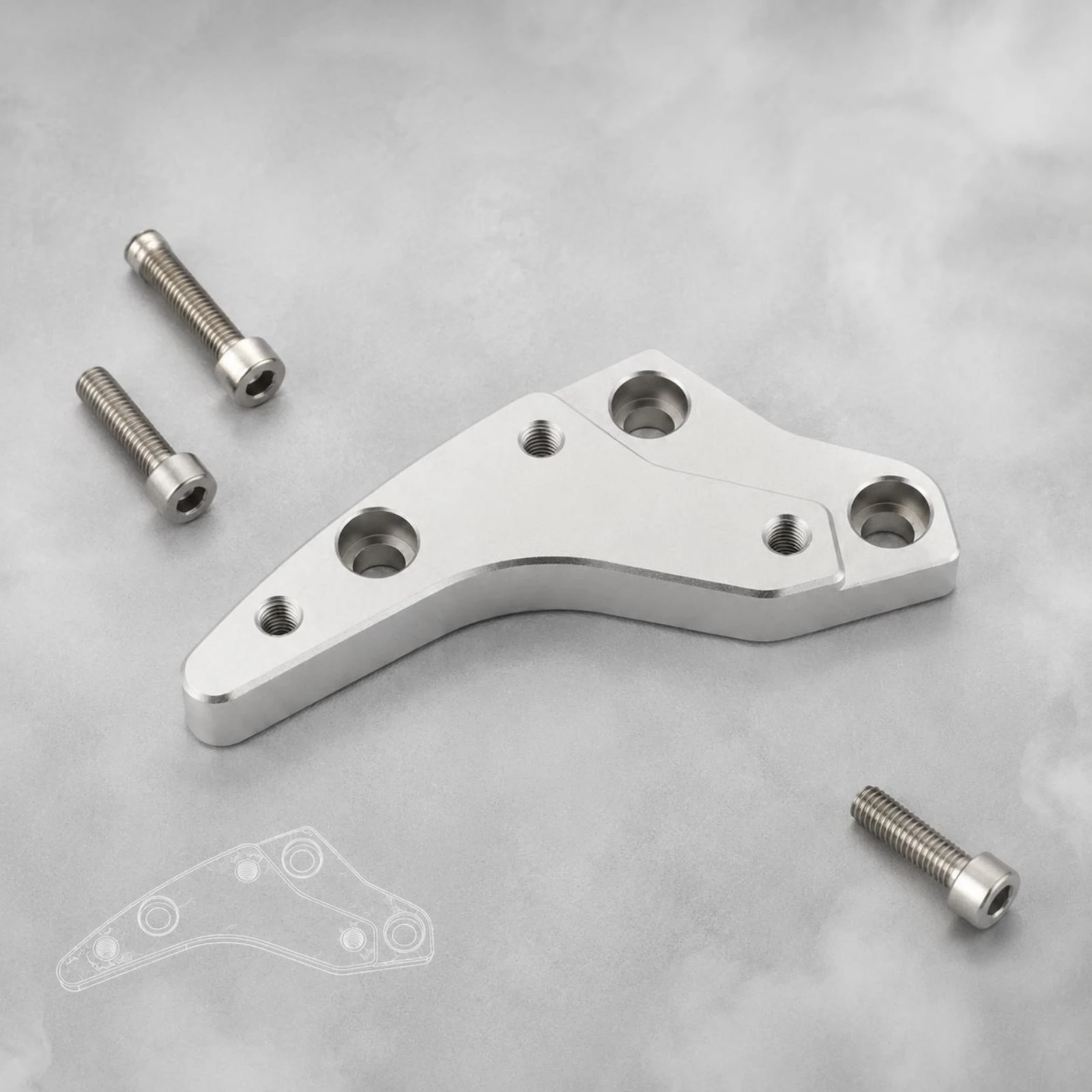 Handlebar Riser Base Electroplated Motorcycle Handlebar Riser Bar Spacer Silver Finish Vehicle Accessory Long-Lasting