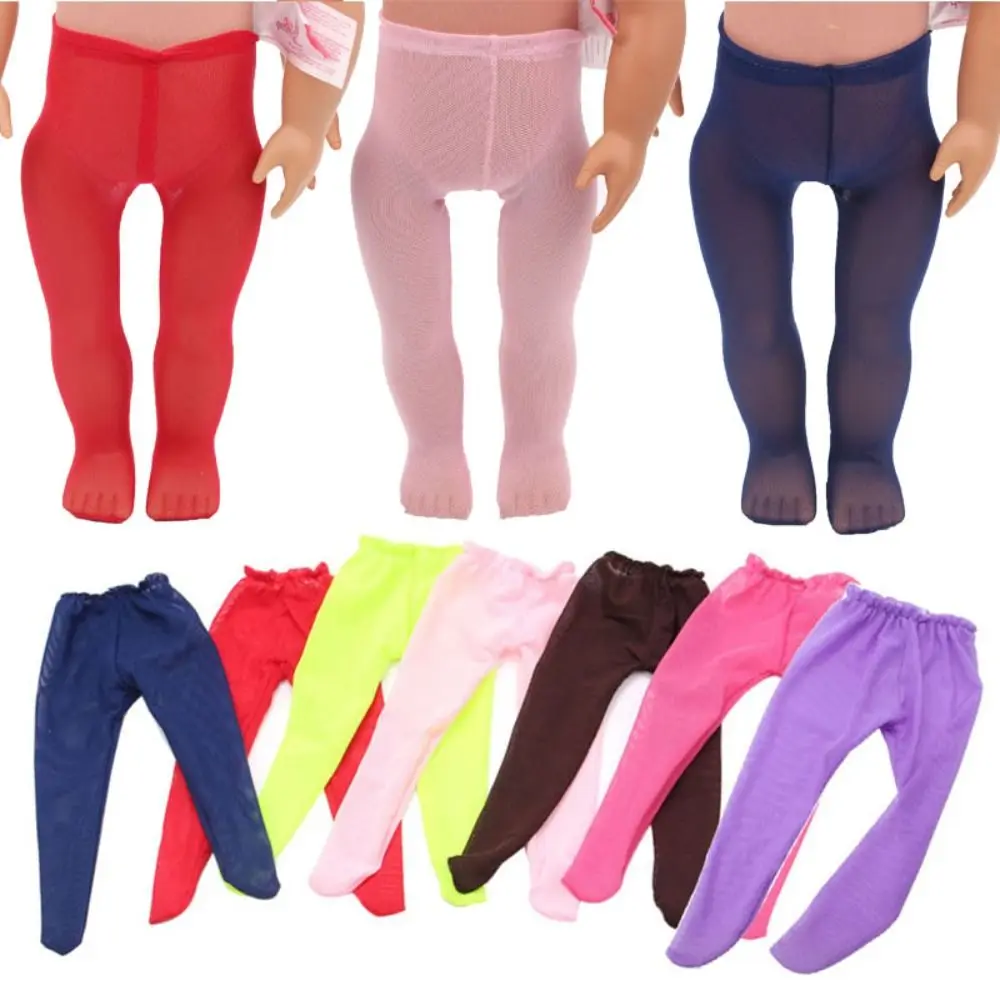 For 18inch/43cm Doll Doll Silk Tights Multicolor Dolls Accessories Mini Elastic Leggings Playing House Cosplay