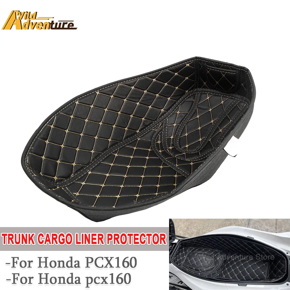 

PCX160 Motorcycle Rear Trunk Inner Cushion For Honda PCX160 PCX 160 pcx160 Seat Bucket Storage Luggage Box Liner Pad PCX 160