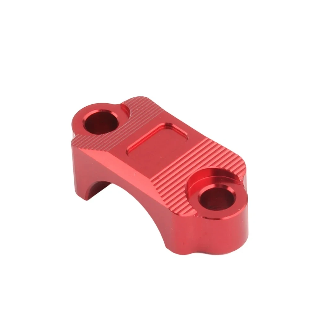 Couvercle de fixation universel en aluminium CNC pour maître-cylindre d'embrayage et de frein 22 mm pour moto, dirt bike, VTT, quad, buggy