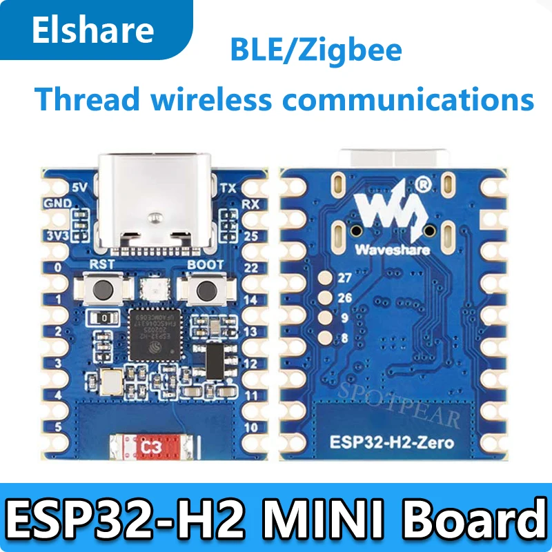 

Плата разработки ESP32 H2 ESP32-H2-Zero MINI для BLE/Thread/Zigbee