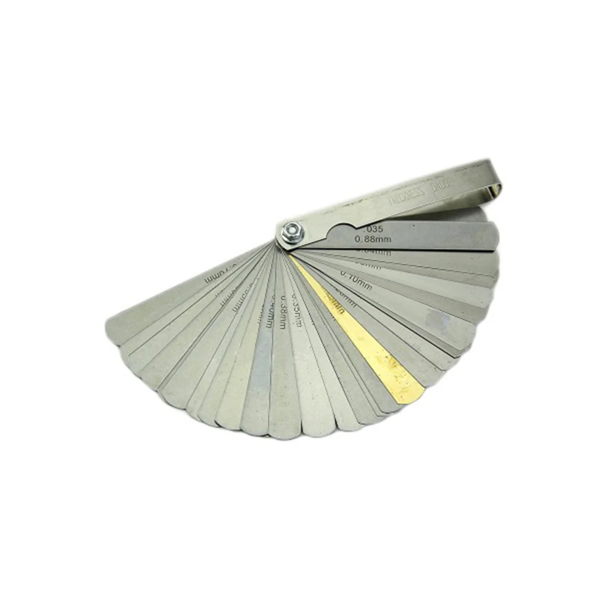

Feeler Gauge Metric Imperial Dual-Scale Stainless Steel Measuring Tool For Gap Width Engine Tuning Instrument Gauge