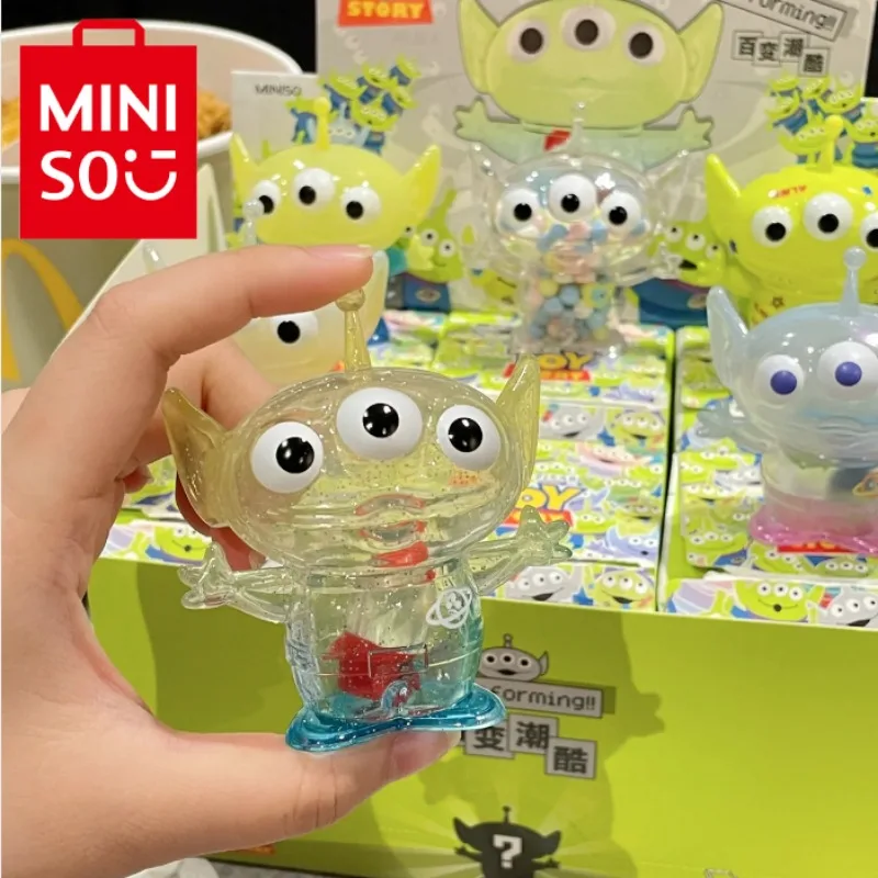 

MINISO Toy Story Alien Series Variety of Trendy Themed Blind Box Figures Anime Desktop Ornaments Model Collectible Toys