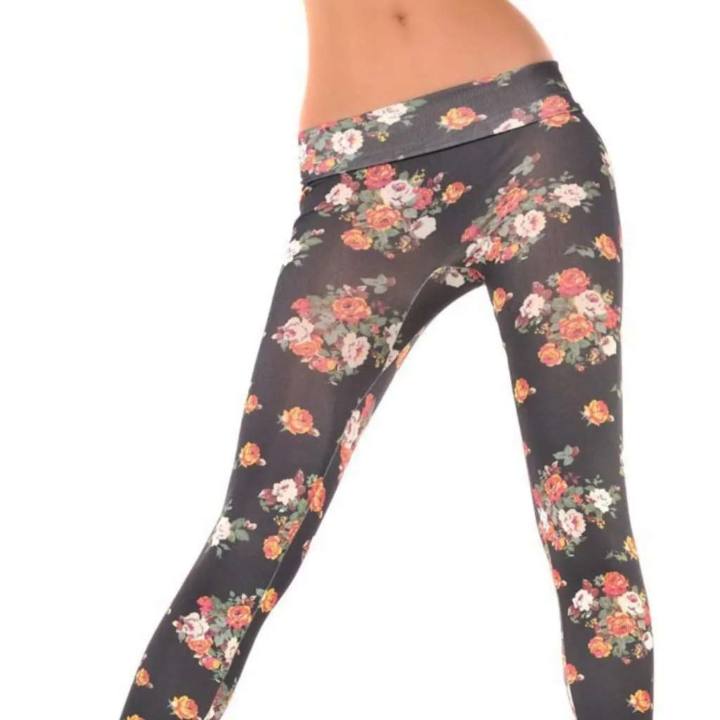 

Slim Thin Punk Pristine Color Stretch Pencil Tights Leggings Women's Base Layer Pants