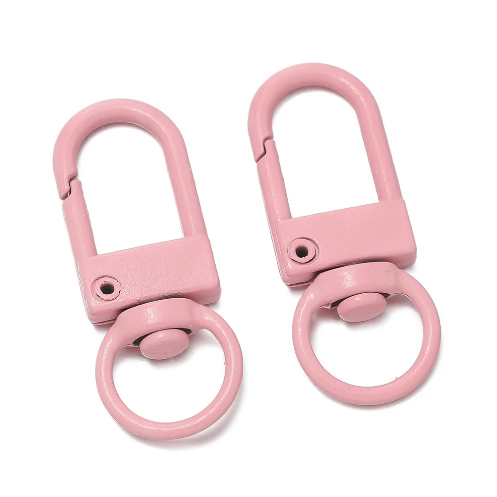 10pcs/Lot Colorful Snap Lobster Clasp Hooks for DIY Colorful