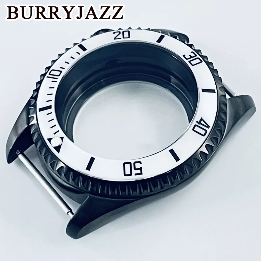 BURRYJAZZ 42 мм улучшенный корпус часов из нержавеющей стали SKX007, водонепроницаемый сапфировый Crysta, подходит для NH34 NH35NH36, механизм, циферблат 28,5 мм