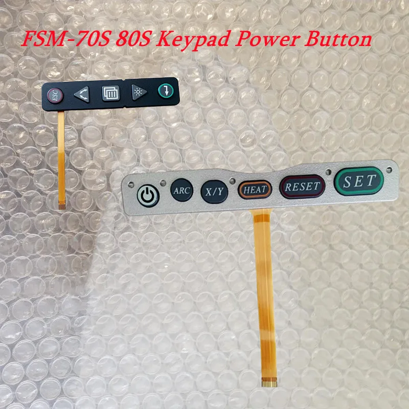 

Fiber Fusion Splicer Keyboard Power Button for FSM-70S 70R 80S 62S 61S 19S Models - Replacement Fusion Splicer Accessories