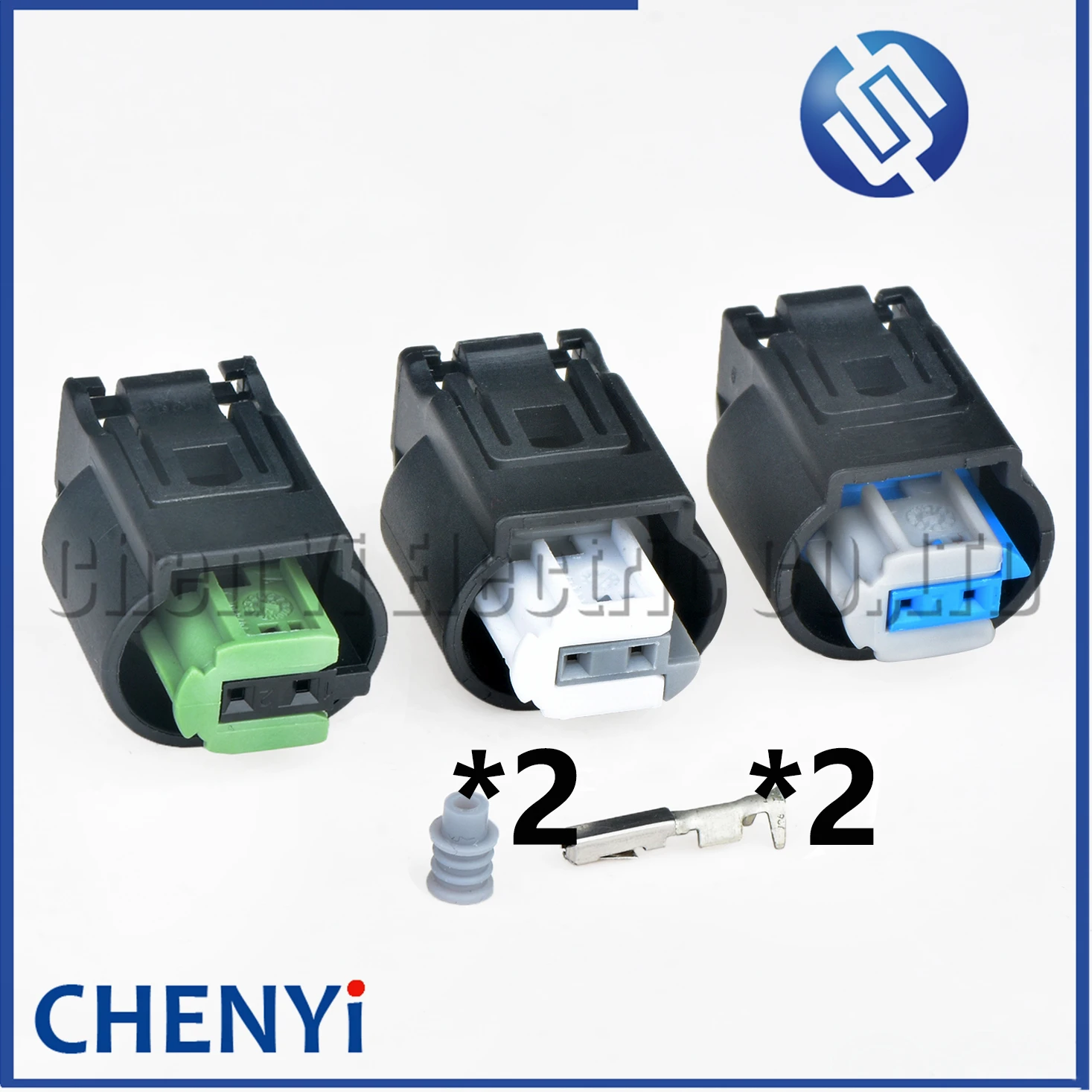 2 Pin Auto Temperature sensor connector Wheel speed sensor oil pump harness plug 3-967644-1 1-967644-1 1718555-1 2-967644-1