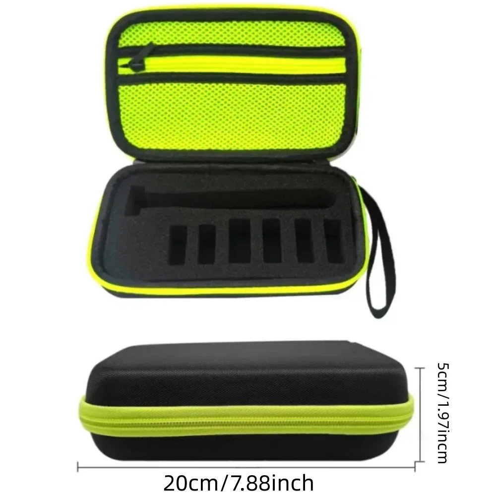 EVA Storage Case Portable Electric Trimmer Shaver Travel Case Protective Cover Bag for QP2530/2520
