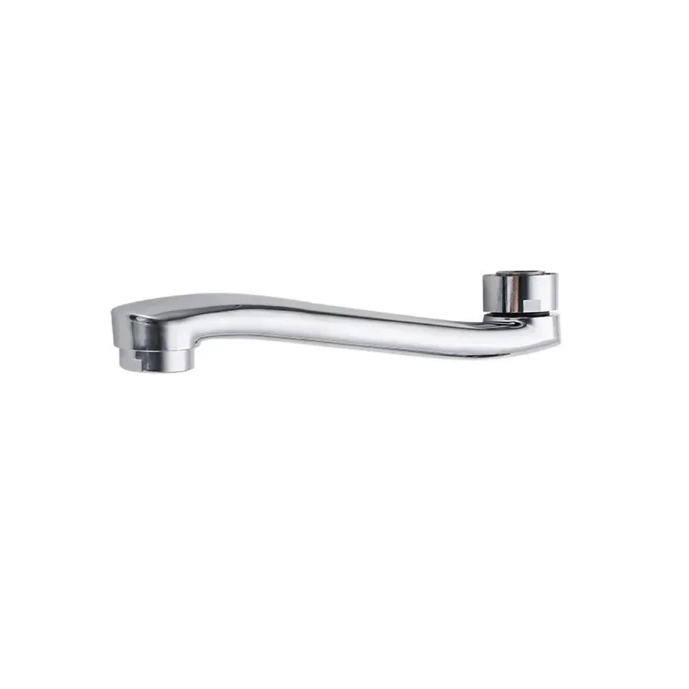 18/22/25cm Wall-Mounted Kitchen Faucet Outlet Pipe Replacement Fittings Kitchen Faucet Leaking Repair Parts Movable Connector