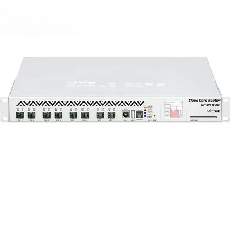 New and original  CCR1072-1G-8S+ RouterOS 10 Gigabit wired industrial router with 16G memory  CCR1072-1G-8S+