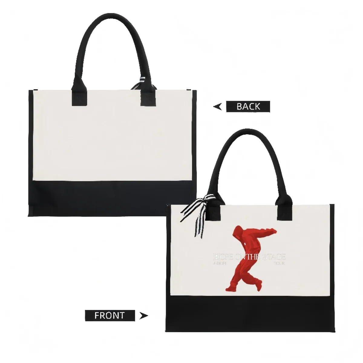 أمل في مرحلة 2026 وصول جديد موضة عملية واسعة قابلة لإعادة الاستخدام حمل حقيبة نمط طباعة 2 لهجة الثقيلة الكتف الكبير با