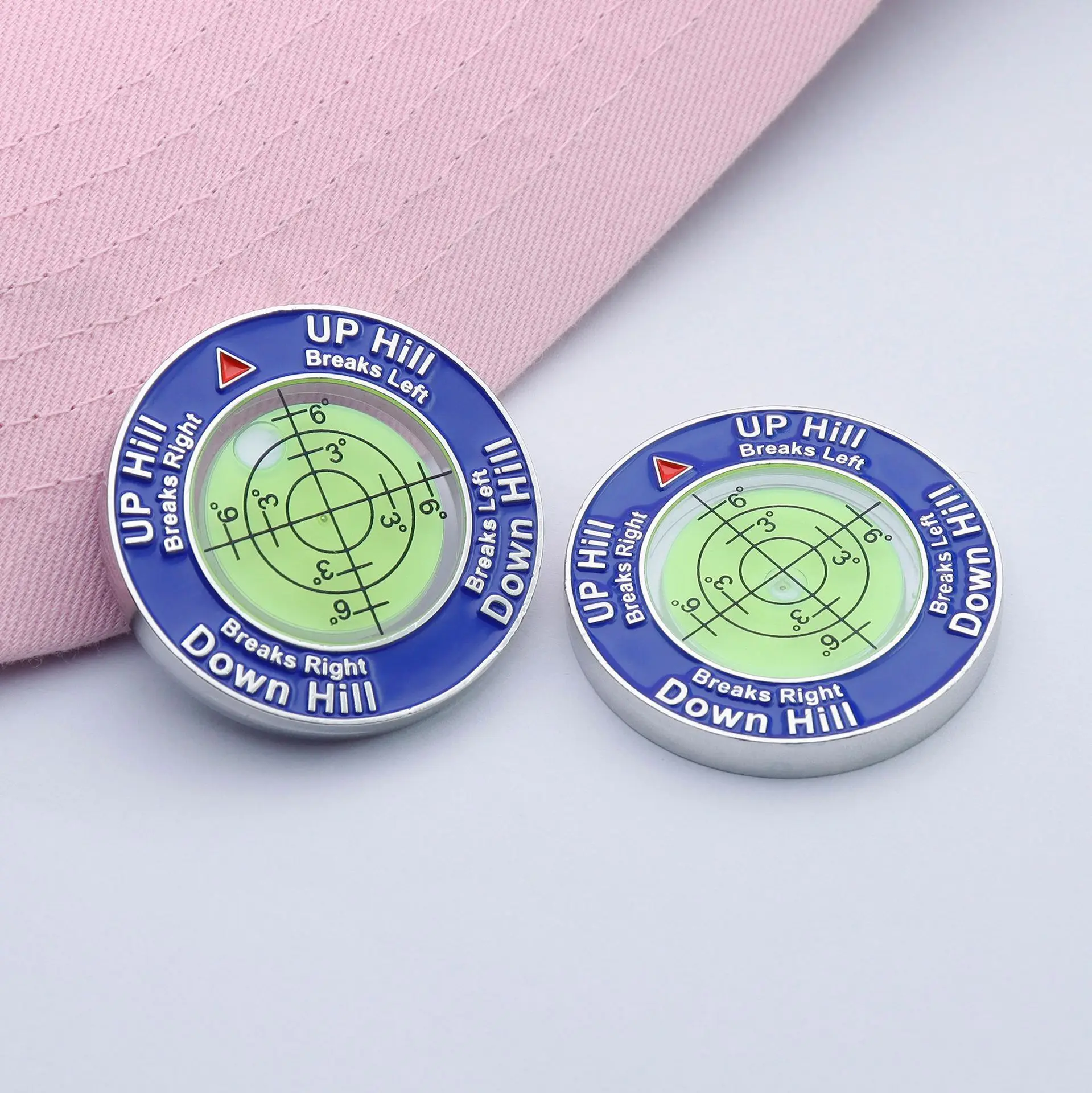 Golf Training Aids Golf Putt Ball Marker High Precision Round Green Reader Golfing Putting Aid Slope Reader GEFXLQ04 view 5