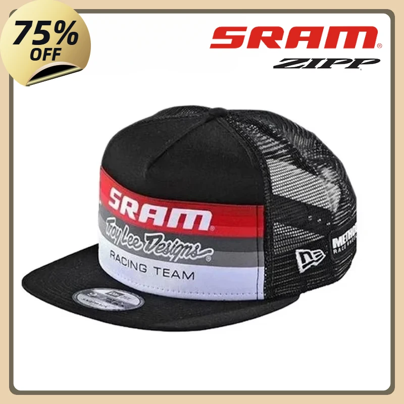 New Fashion SRAM Road Cycling Hat Outdoor Sunscreen Baseball Hat Driver's Hat