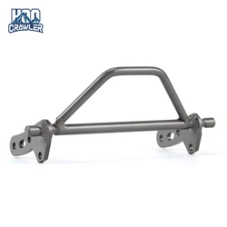 HooCrawler Ultra Hard Titanium Alloy 1/10 RC Crawler Bumper Front Bumper Hand Welding Bull Bar for Vanquish F10 Phoenix