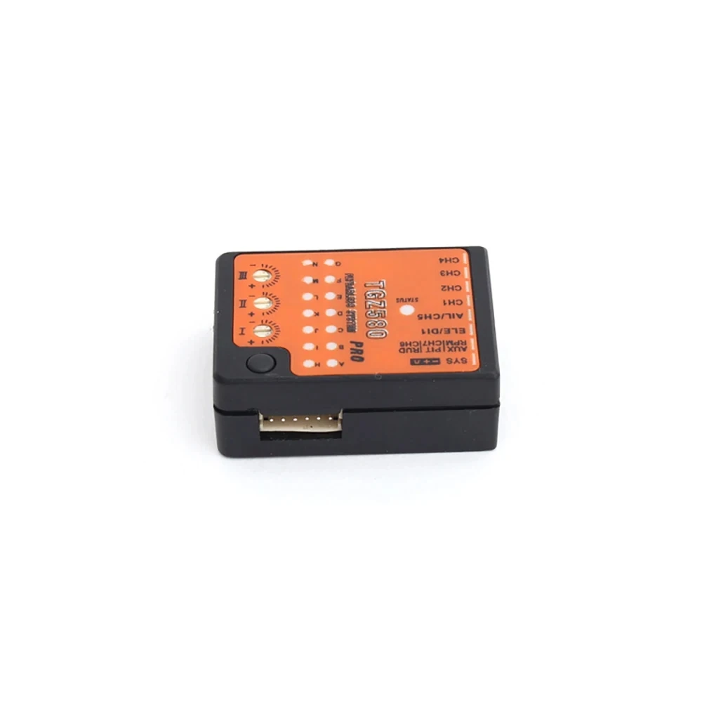 New hot RC TGZ580 3-Axis Gyro FBL Flybarless Altitude Control Smart Flight System 4.5~10V For RC Helicopter T-Rex 250-800