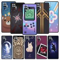 Honkai Star Rail Game Same Style Phone Case For Xiaomi Redmi Note 14 13 5G 10 11 12 Pro Plus 4G 14C 13C 12C 10C Black Cover