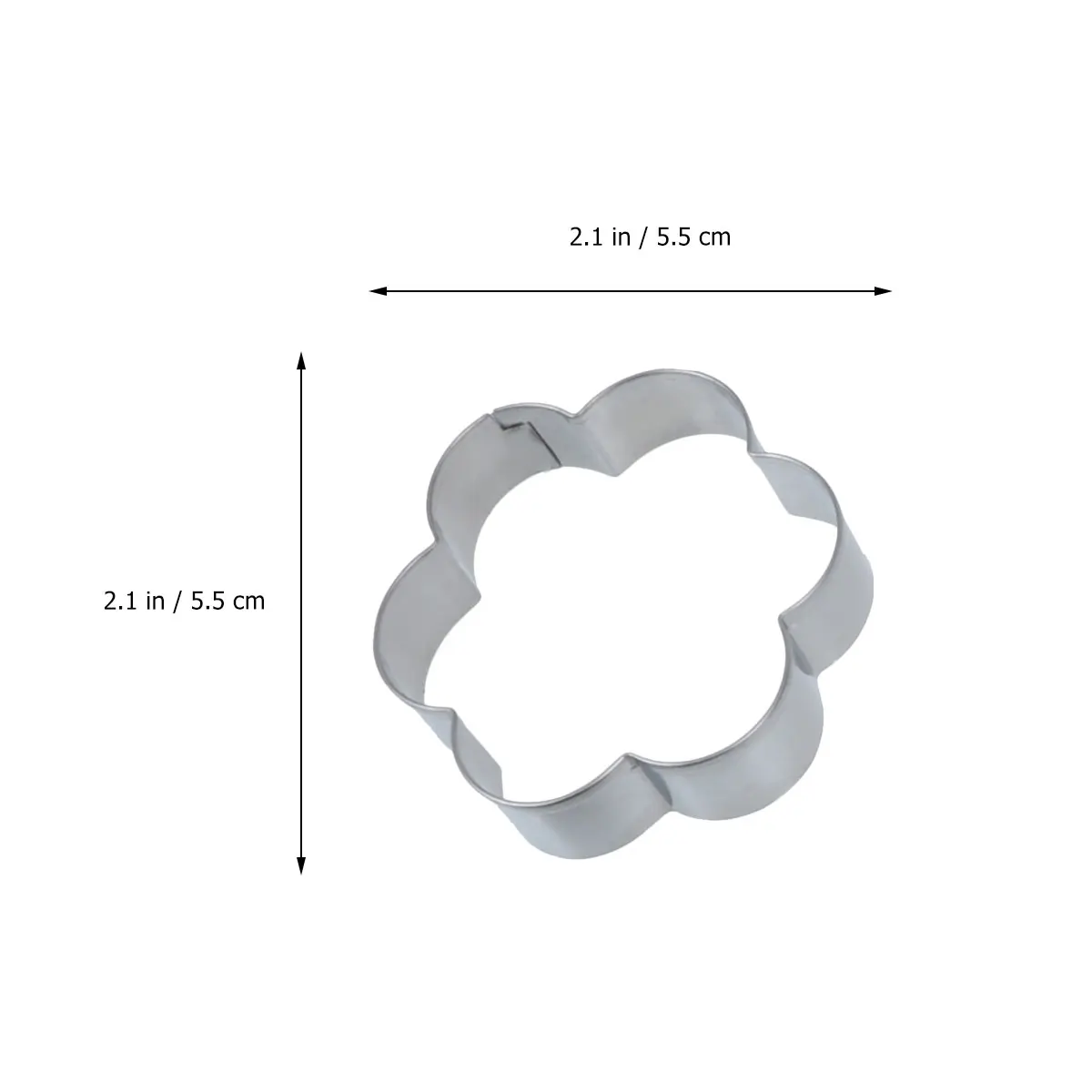 

12pcs Biscuit Set Flower Star Round Heart Shapes Anti Rust Food Grade Corrosion Resistant High Temp Baking Tools Muffin