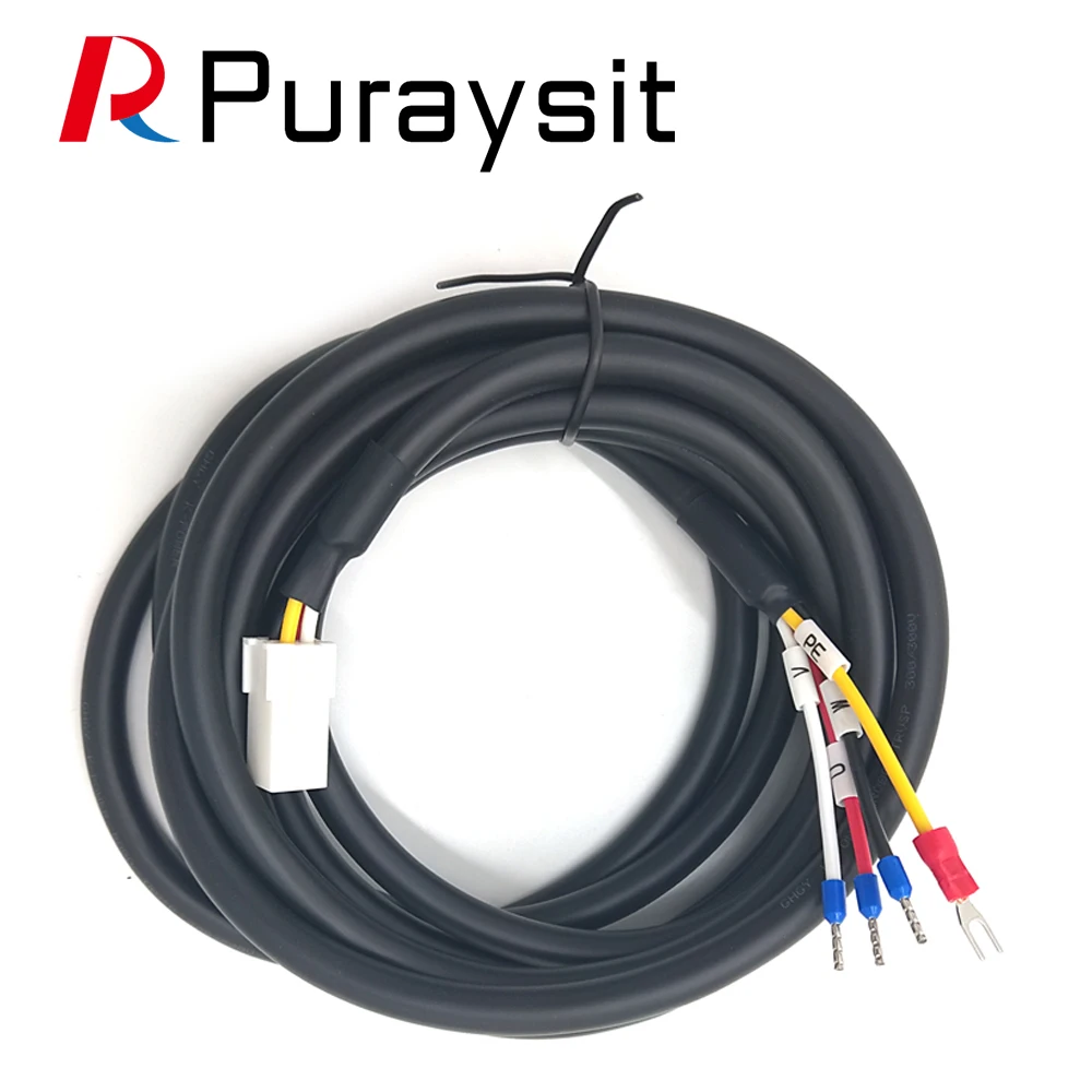 Puraysit with Brake Power Cable JZSP-C7M03-E 3M 5M 10M Low Power 750W 400W 100W for Yaskawa 7 Series