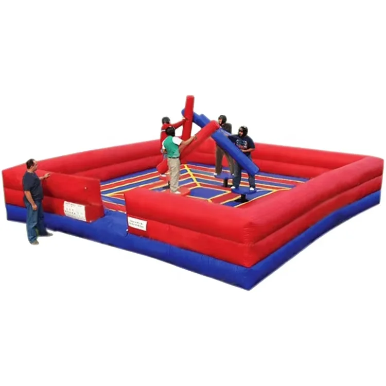 

6x4 м надувной гладиатор, совместная игра, спортивная боксерская кольцевая арена, поле для надувных игр, игры для вечеринок на открытом воздухе