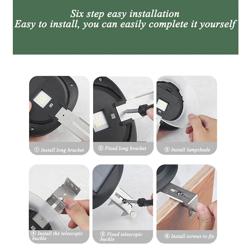 Solar Wall Lamp Home Garden Decoration Courtyard Outdoor Landscape Fence Wall Lamp Intelligent Light Control Lamp