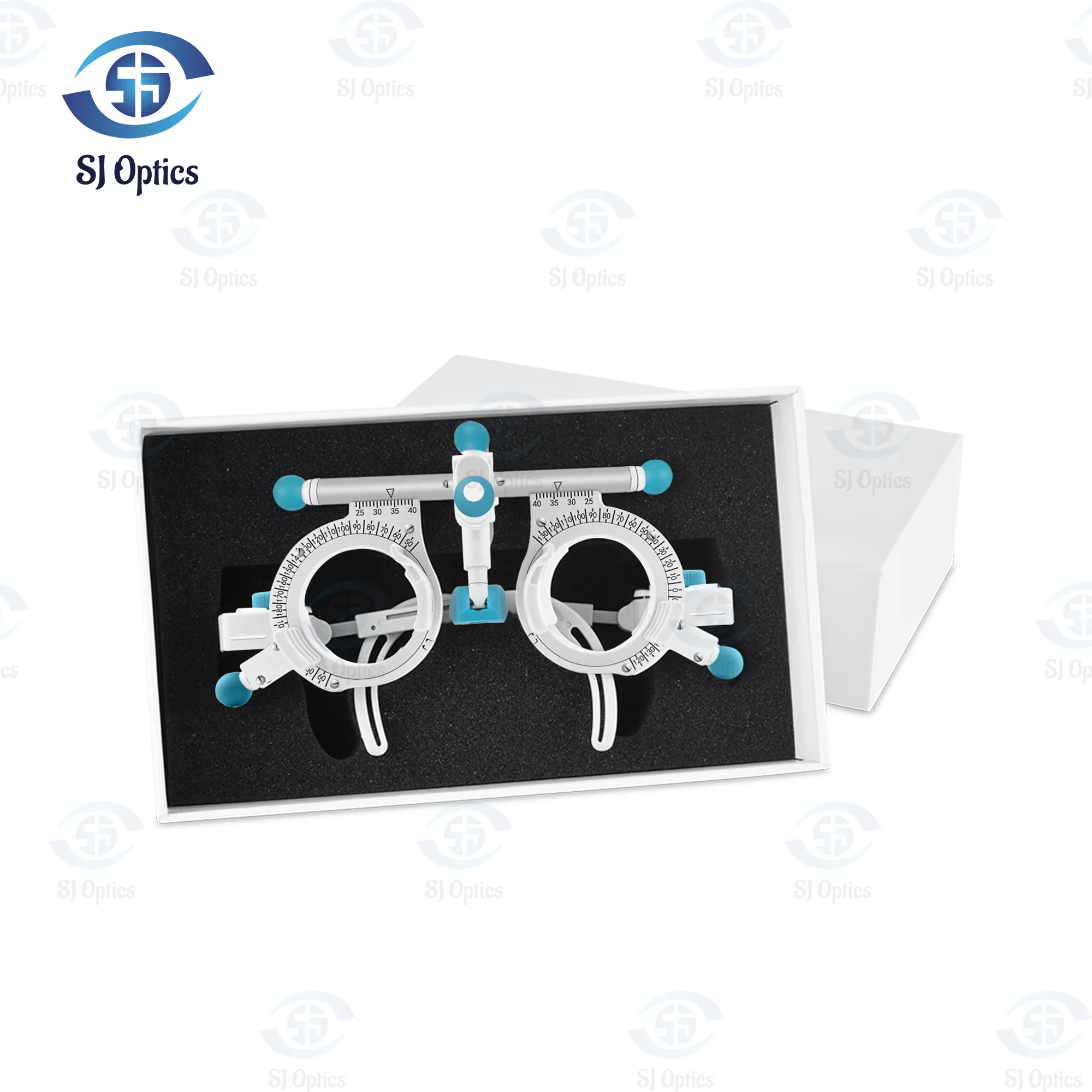 SJ Optics T-4880pro PD And Astigmatism Adjustable Factory Price Plastic Optical Trial Frame Optometry