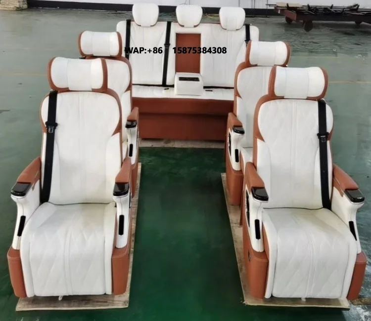 

Alphard Accessories W447 Hiace Van Sprinter v Class Luxury VIP Auto Electric Car Leather Seats Modified Car Seats