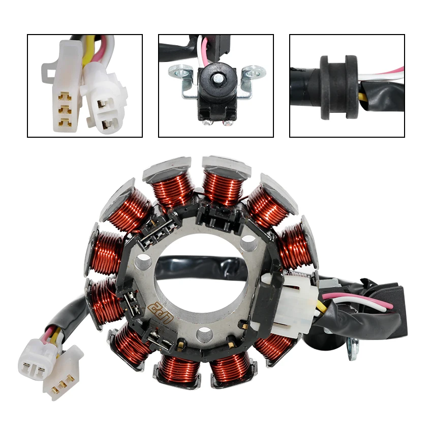 

Motorcycle Ignition Generator Stator Coil For Yamaha Crypton T110 Crypton R T110 2004-2005 OEM:5VT-H1410-10 Motor Parts