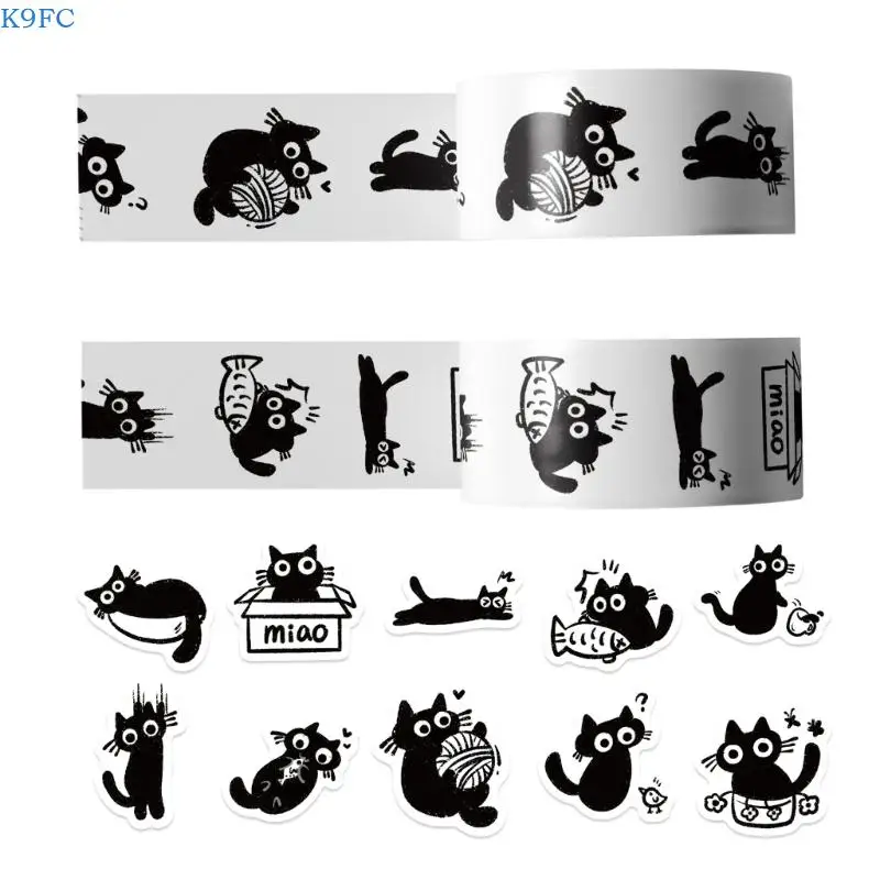 K9FC Adhesive Label Set for Use on Cups Notebook Envelopes and Personals Projects