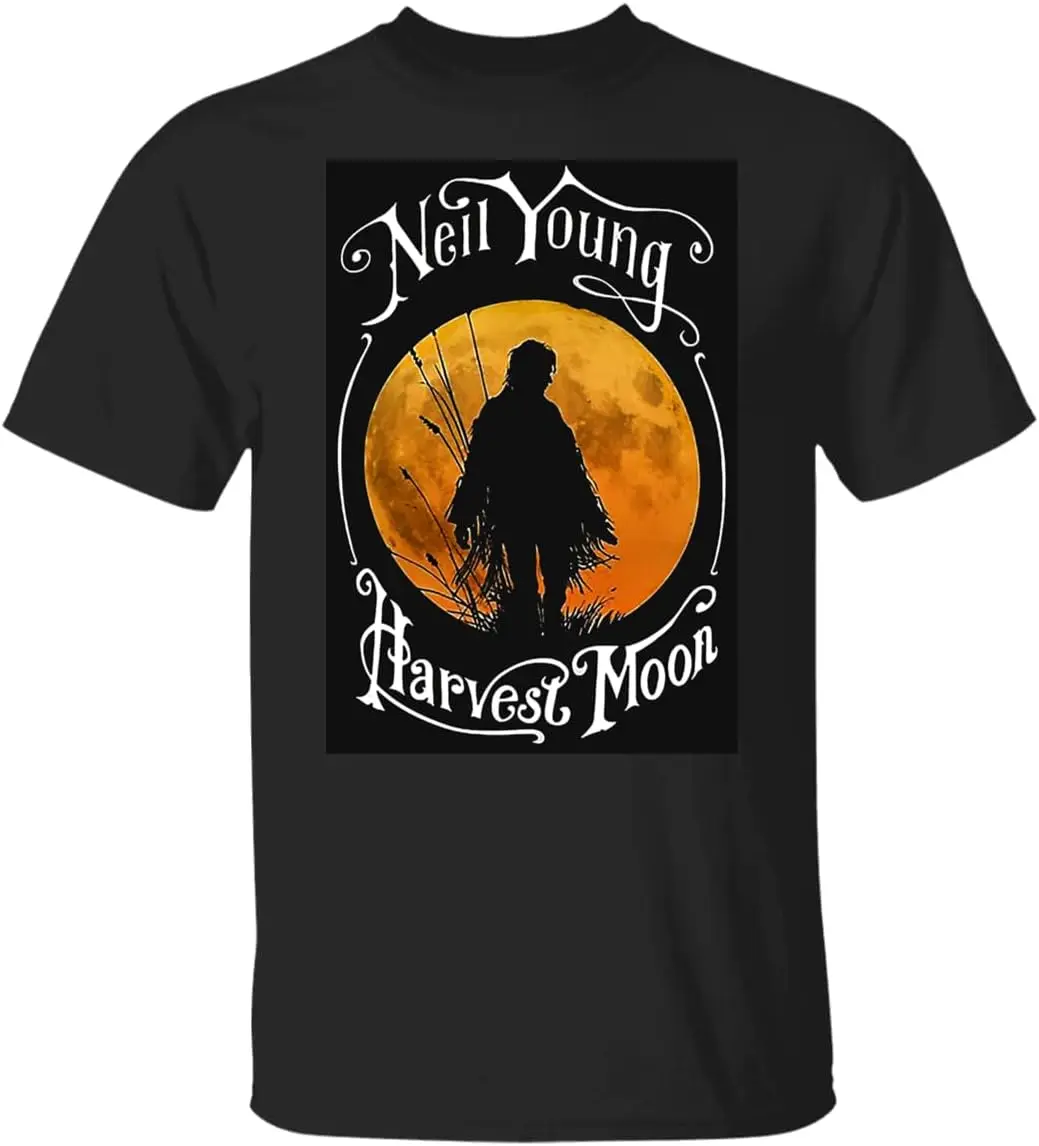 Aristino Neil Young Harvest Moon Classic Unisex Tshirt