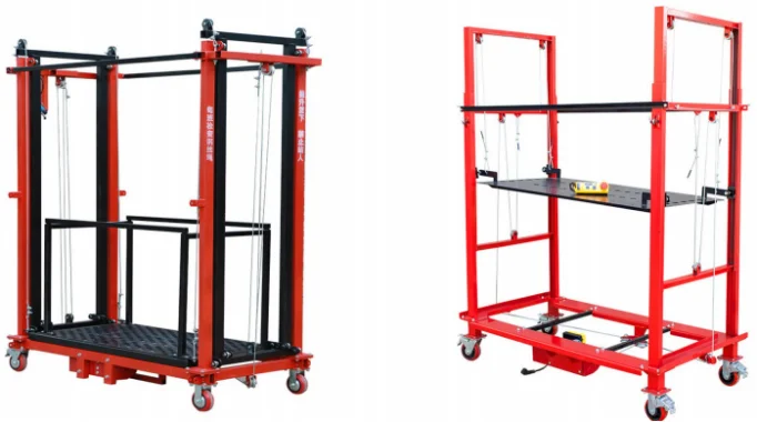 4m - 15m Mini mesa elevatória de tesoura elevada pequena mesa elevatória elétrica andaime elétrico CE