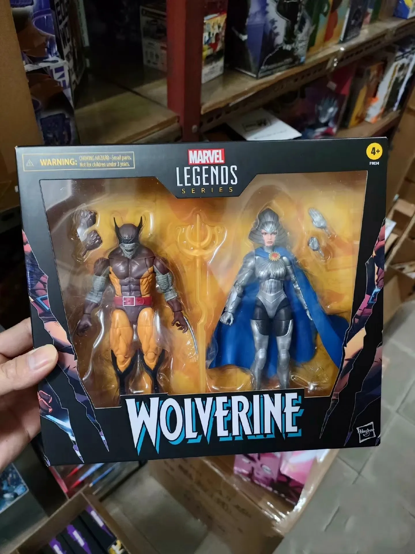 

6-дюймовые фигурки серии Marvel Legends — Росомаха и Лалидара Нермамани — коллекционные игрушки в стиле аниме для детей, подарок