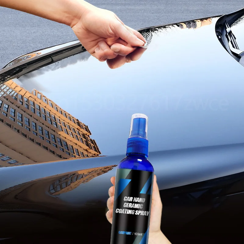 Car Ceramic Nano Coating For Auto Paint Crystal Wax Spray Hydrophobic Nano Coating Liquid Polymer Oleophobic Anti Rain Car Care