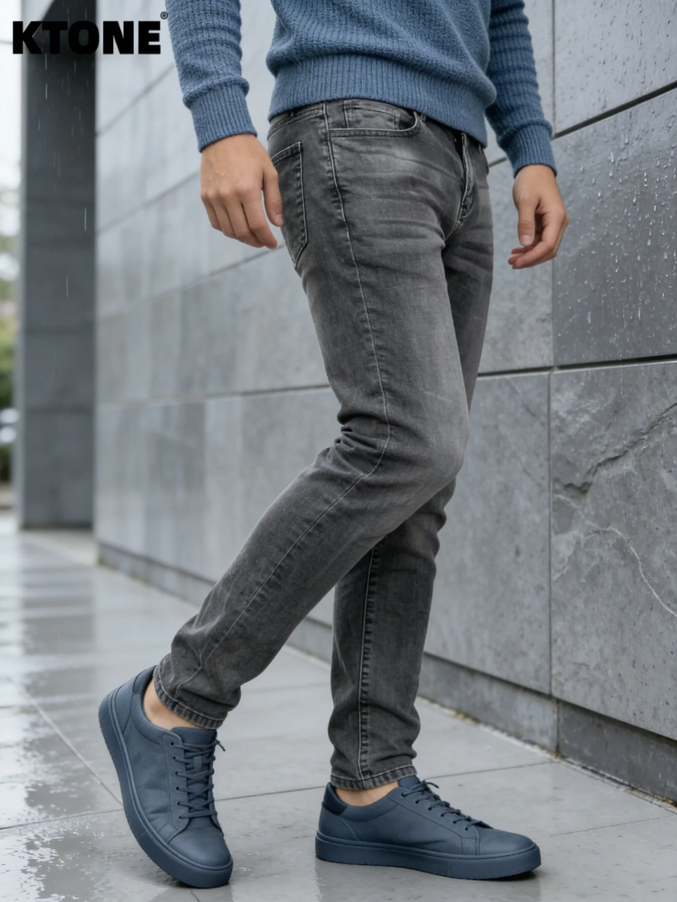 

Men's Workwear Quick-dry Style Slim Fit Pants for Summer Old Shipyard Seaside Check-in