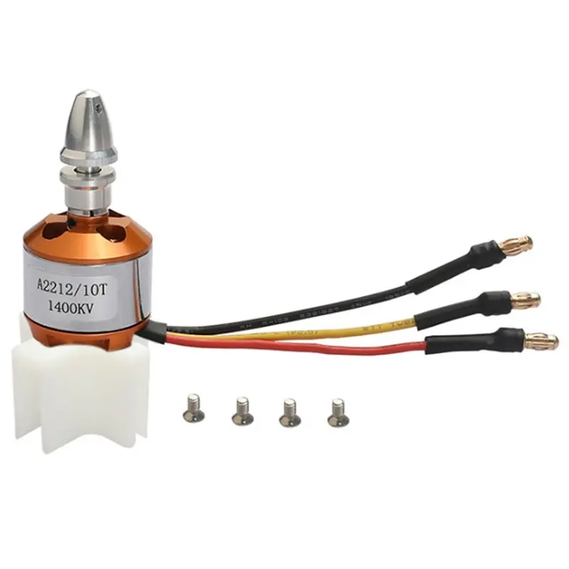 【أكثر ذهبًا! 】لمحرك بدون فرشاة لطائرة RC 2212 1400KV لملحقات محرك خارجي متعدد المروحيات #5