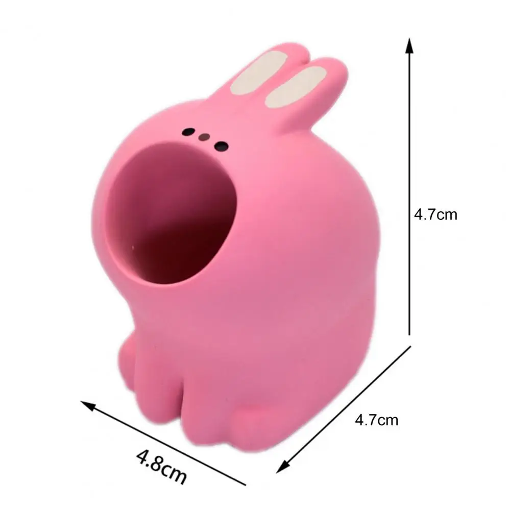 حامل قلم الكرتون القط أرنب ديناصور اليابانية الراتنج مكتب منظم ورقة كليب حالة ماكياج فرشاة منظم القرطاسية لوازم