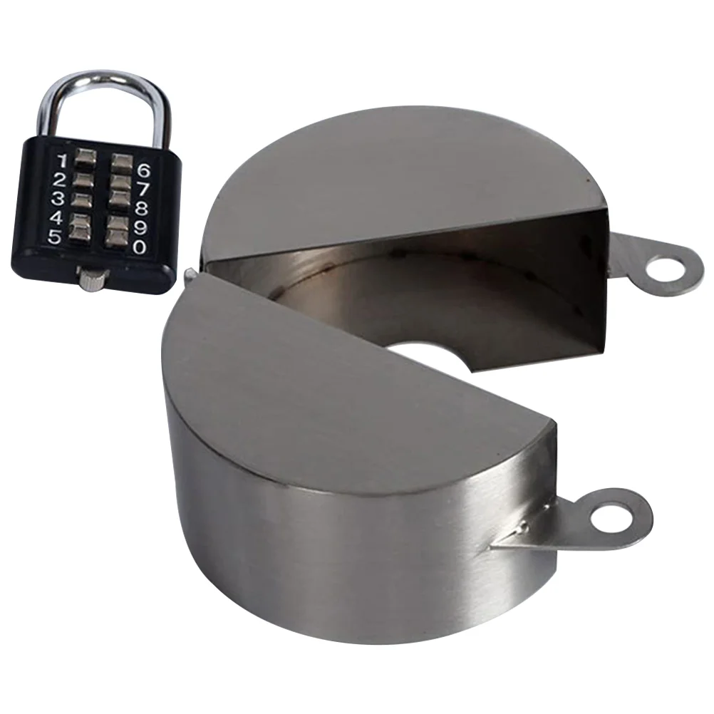 

Faucet Lock Cover Anti-theft Water for Garden Hose Widely Used Stainless Steel Winter Covers Outdoor