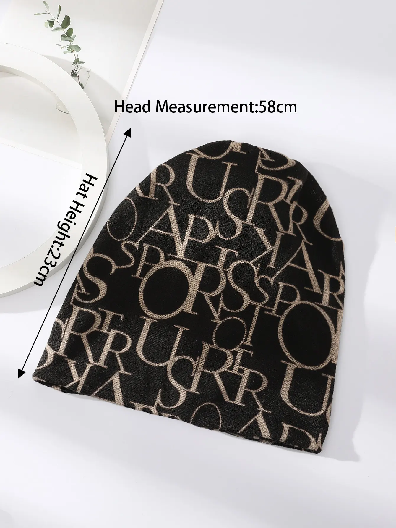 Women Men Stylish Thin Hip-hop Soft Stretch Knit Multifunction Slouchy Beanie Hat Skull Cap