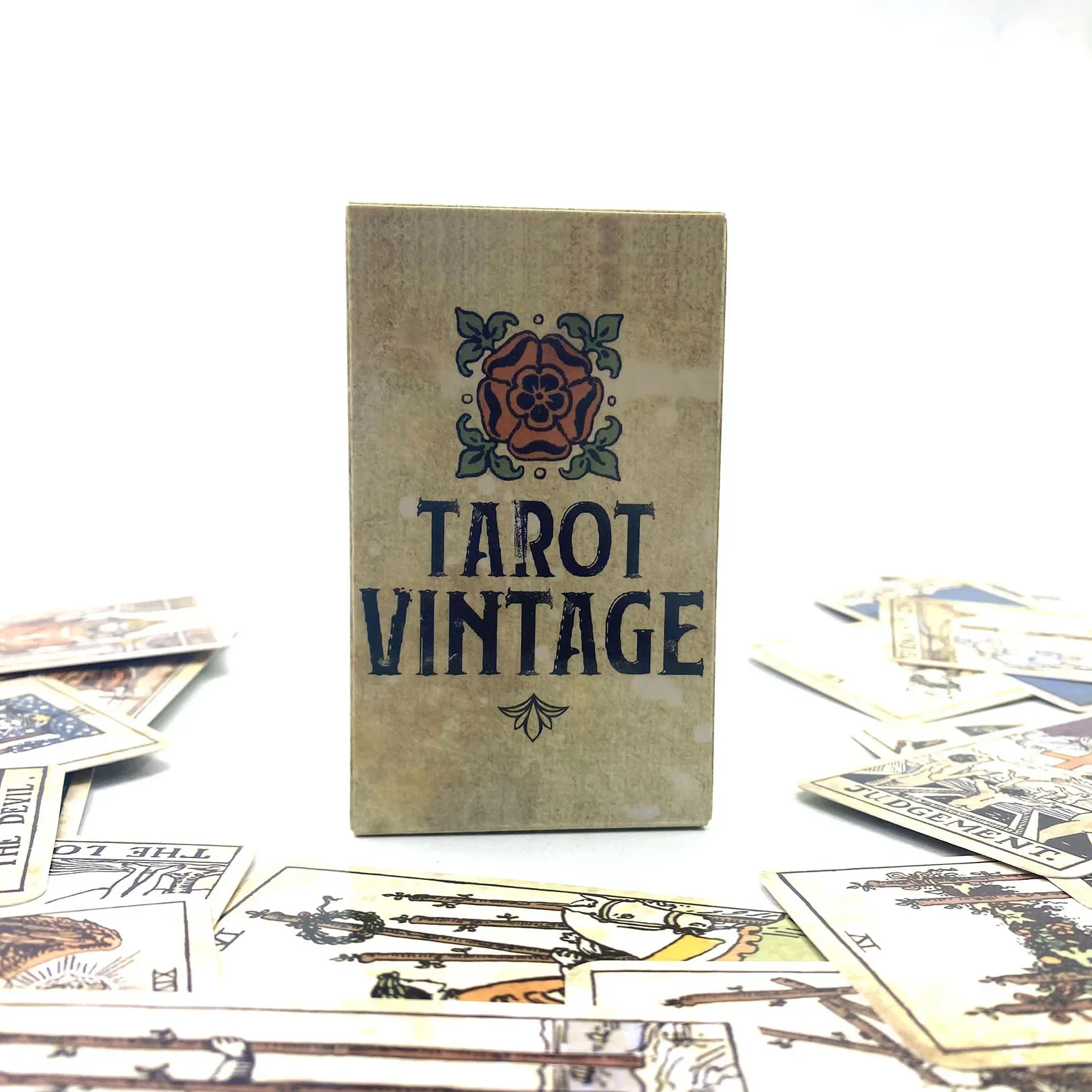 tarot Vintage tarot CARDSDivination Fate for Beginners with PDF Guidebook Board Game Guidance Divination Tarot