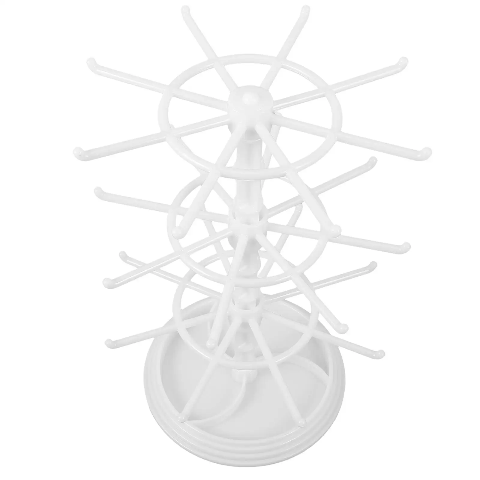 

Earring Storage Rack Earrings Jewelry Organizer Hanging Holders Plastic for Girls Travel and Necklace