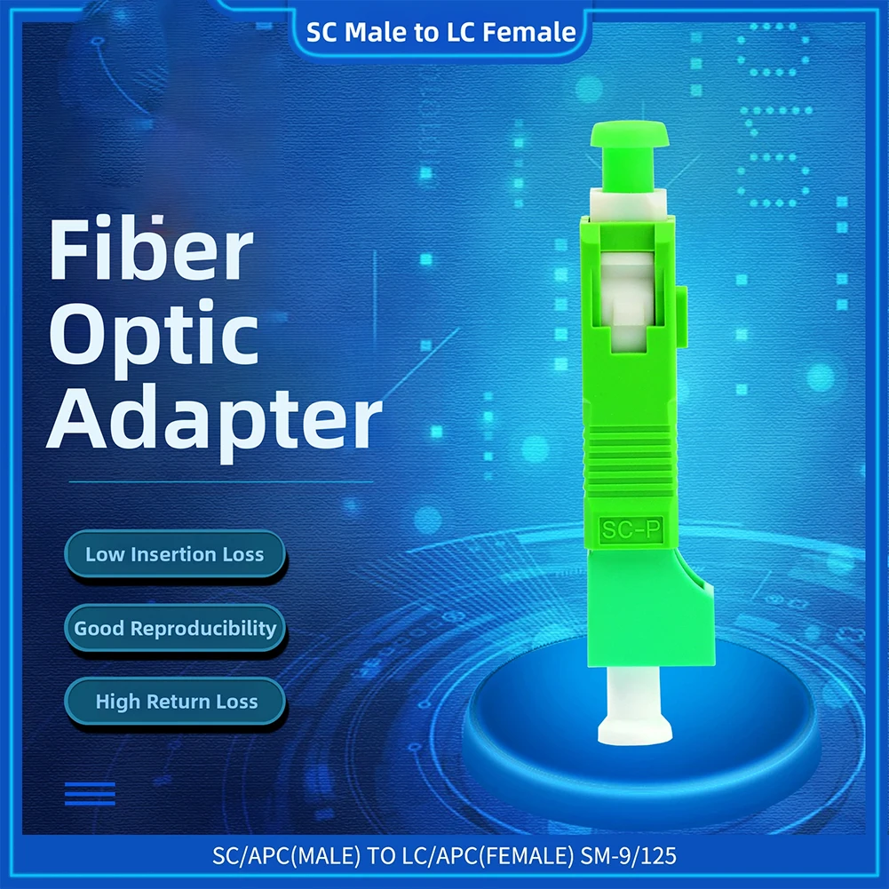 For Power Meter Testing Fiber Optic Adapter Power Meter Adapter Easy Installation Fiber Adapters Fiber Optic Adapter