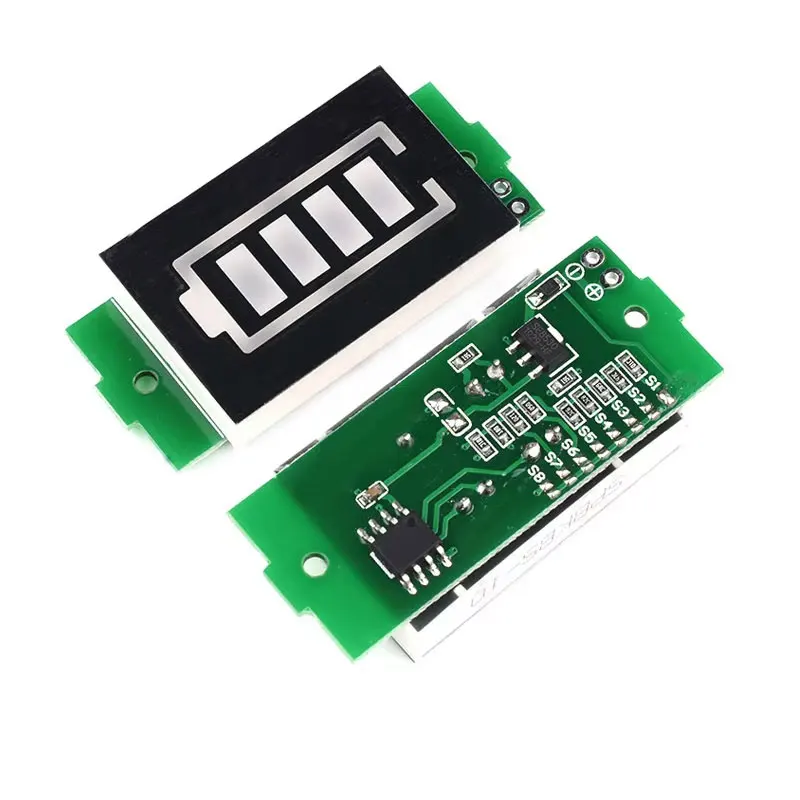 1-8SSingle 3.7 فولت بطارية ليثيوم قدرة مؤشر وحدة 4.2 فولت عرض مركبة كهربية بطارية اختبار الطاقة ليثيوم أيون #3