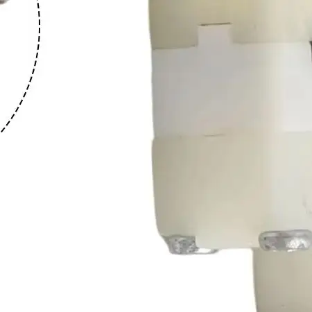 Water Motor For Roidmi Eve Plus Robot Vacuum Cleaner Replacement Part High Durability Easy Install Cleaning Accessory