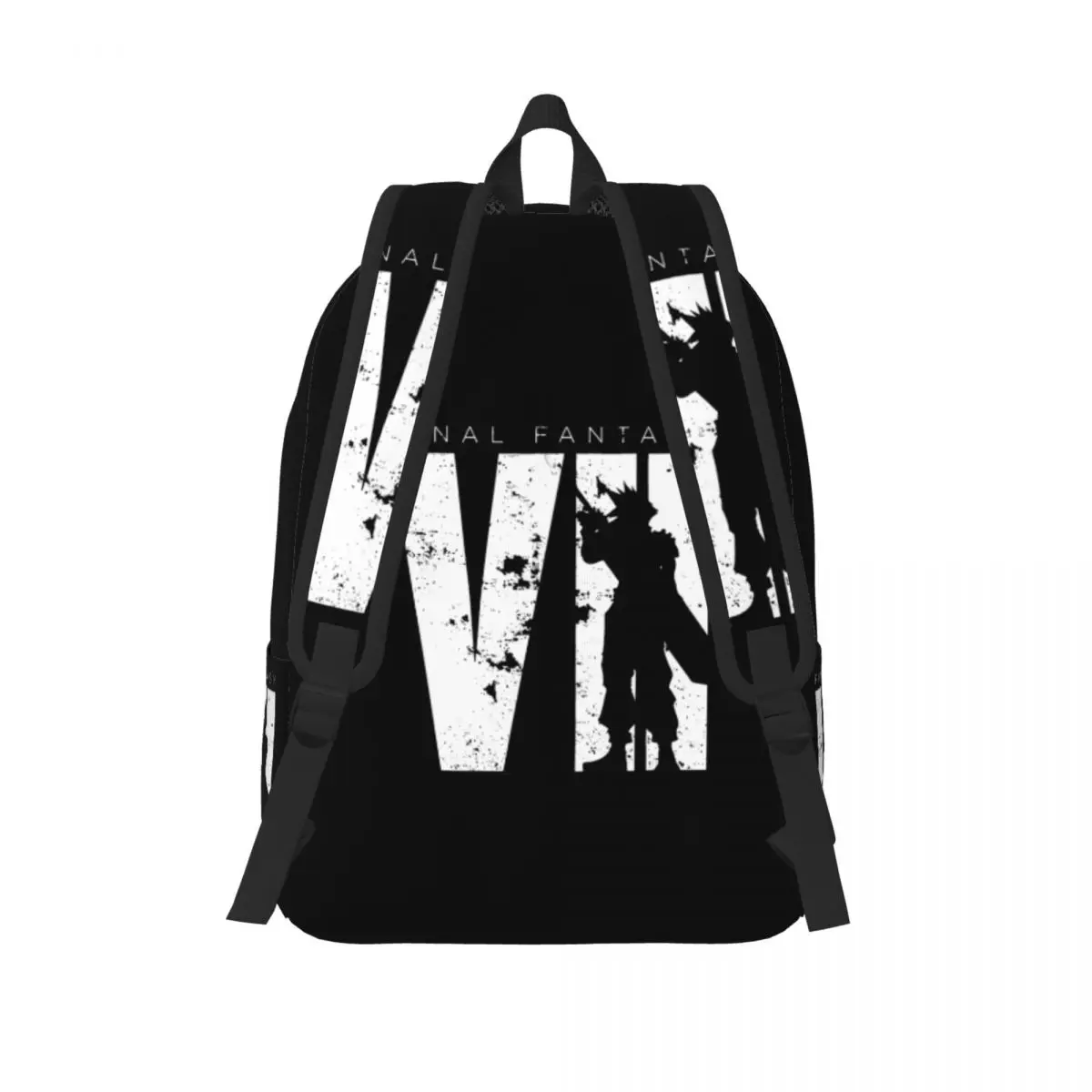 Final Fantasy VII Rebirth Game Mochila para homens e mulheres leve, casual, estudante, mochila de negócios, laptop, sacos de lona