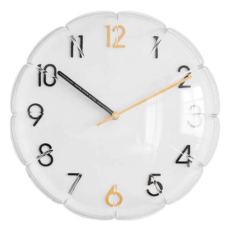 

No-punch bubble balloon clock