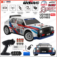 XKS UDIRC UD 1603/1603Pro 1/16 4WD Brushless Motor RC Car 60km/H High Speed Drift Racing 2.4G LED Lights RC Toy Gift for Kids