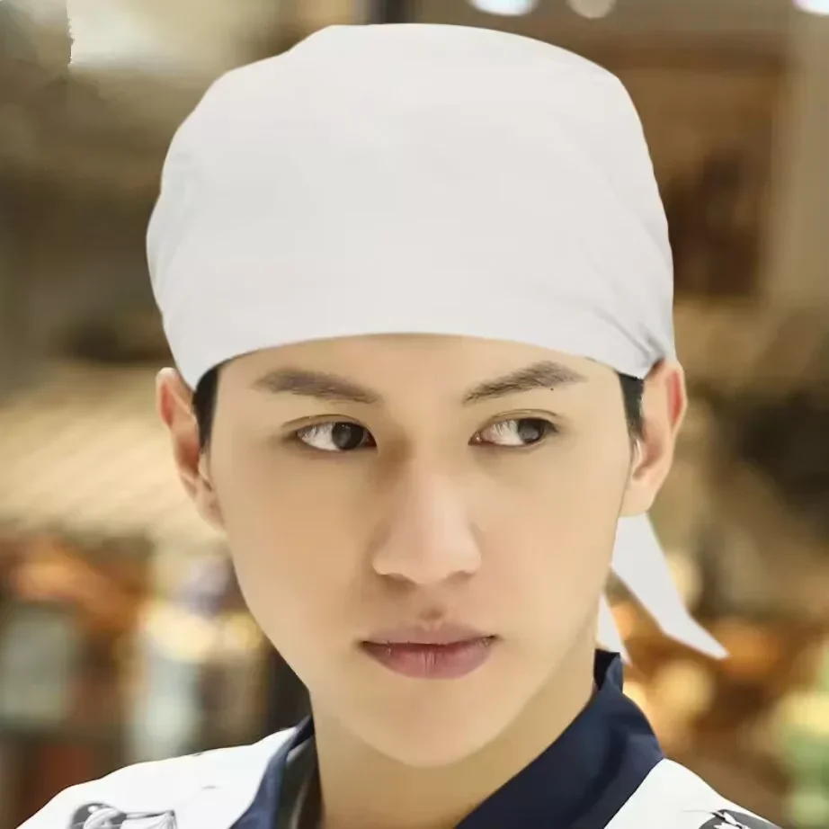 Gorro de Chef de moda Simple, gorro de camarero, sombreros coreanos, tienda de Sushi, restaurante, accesorios para trabajadores