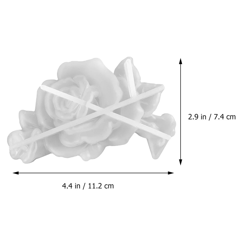 

Rose Silicone for DIY Crystal nament Mold Epoxy Jewelry Making Non Stick Easy Release Cleaning Flower nament Molds