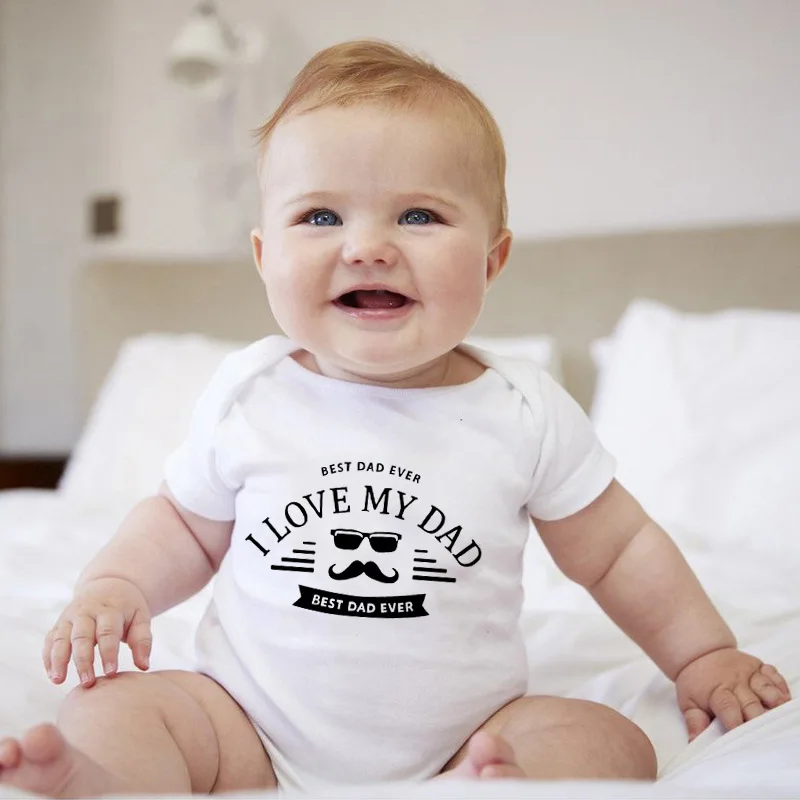 Popular Mom+Dad=Me Baby Romper T-shirt Crawling Clothes Triangle Onesies,new Born Baby Clothes SUMMER Romper 100% Cotton